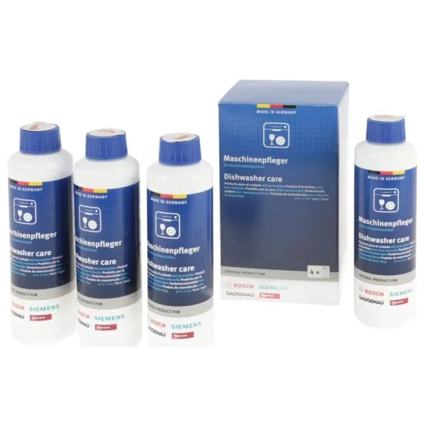 Bosch Bulaşık Makineleri için Temizleyici 4x250 ml