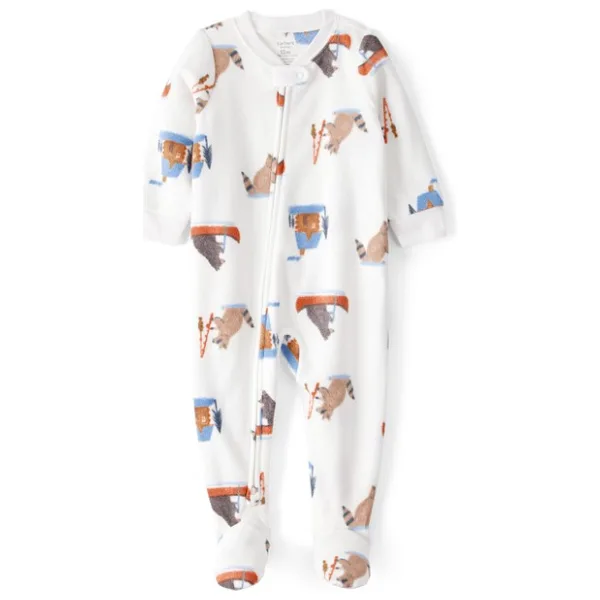 Carter's Erkek Bebek Ekru Polar Tulum - 18 Ay