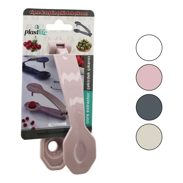 Çekirdek Çıkarıcı Vişne - Zeytin Vb. Renkli Plastik (4604)