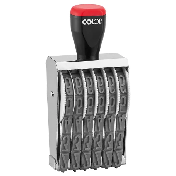 Colop 018006 Bandlı Numaratör - 18MM/6 Haneli
