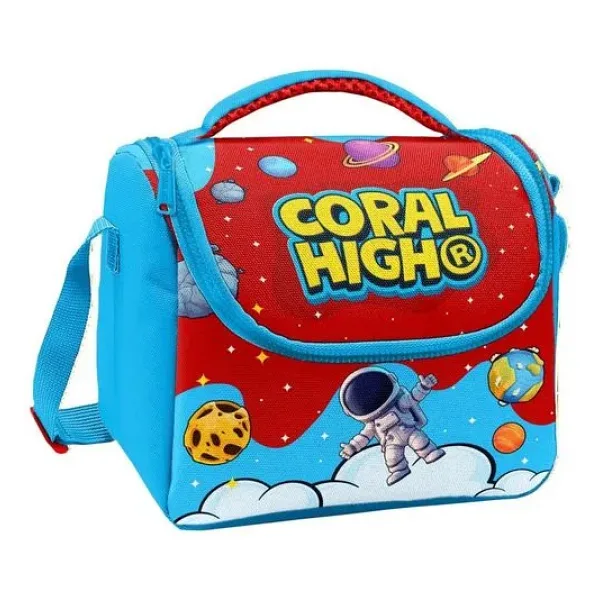 Coral High 37145 Astronot Uzay Desenli Termoslu Beslenme Çantası