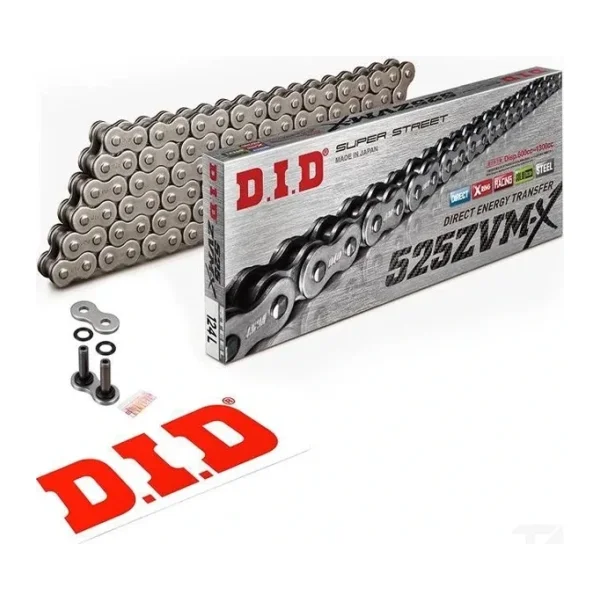 Did 525-124zvm-x 2020-2022 Honda Crf1100l Africa Twin Adventure Sports Dct Uyumlu Zincir Zvm-x Çelik Renk
