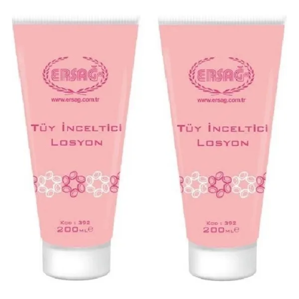 Ersağ Tüy Inceltici Losyon 200 ml X 2 Adet