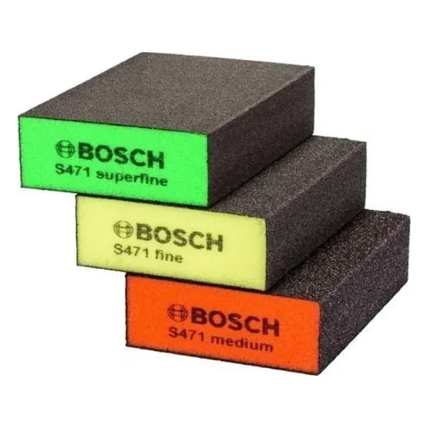 Expert S471 3'lü Set Sünger Zımpara 69X97X26 mm 2608901175