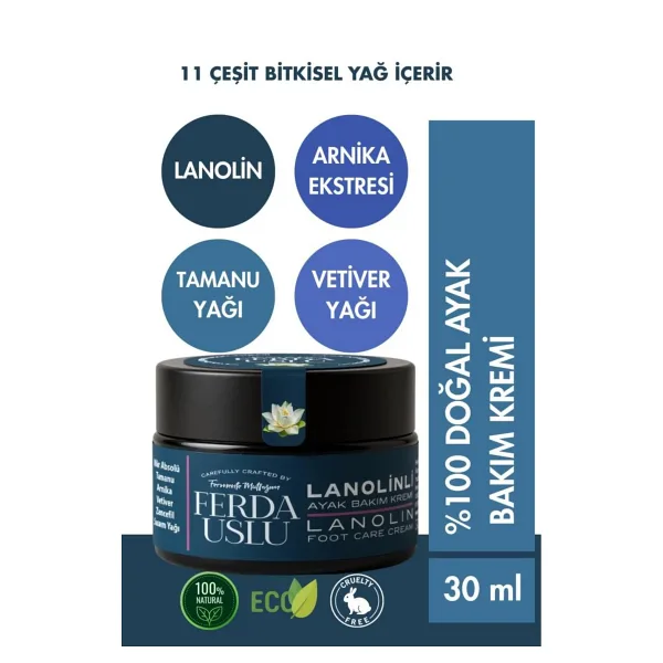 Fermente Mutfağım Lanolinli Ayak Bakım Kremi