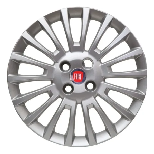Fiat Linea (2007-2016) Jantest Fiat Linea 15 Inc Kırılmaz Esnek 4 Adet Jant Kapağı