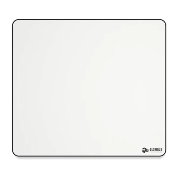 Glorious PC Gaming Race Dikişli Kenar 5mm Uzatılmış Mousepad 46 x 41 cm Beyaz