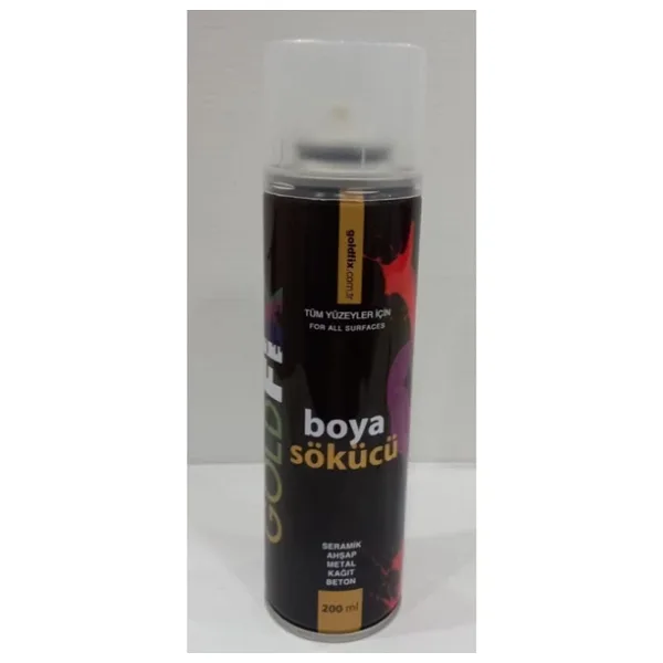 GOLDFİX Kuvvetli Boya Sökücü Temizleyici Yok Edici Sprey 200 Ml