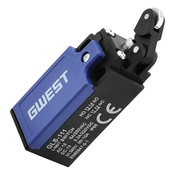 Gwest GLS-111 Açısal Metal Makaralı Tek Yön Limit Switch 1NO + 1NC