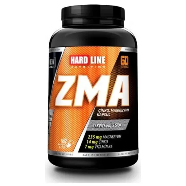 Hardline Nutrition ZMA Sporcu Vitamini 180 Kapsül