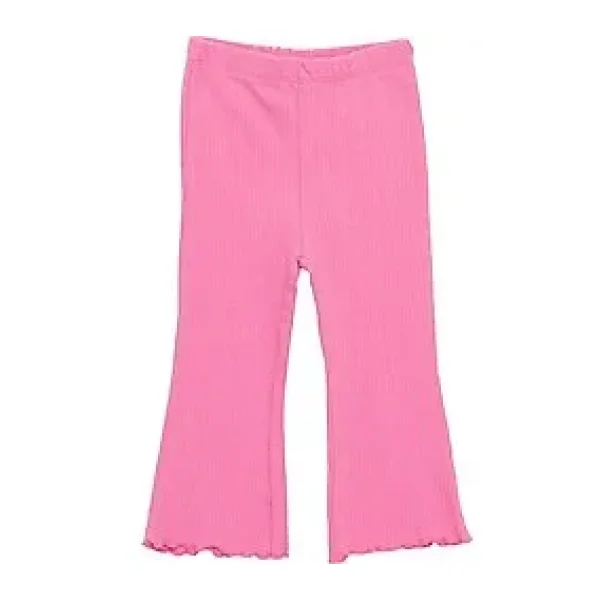 HelloBaby Kız Bebek Basic Tayt İspanyol Paça Koyu Pembe 1,5 Yaş