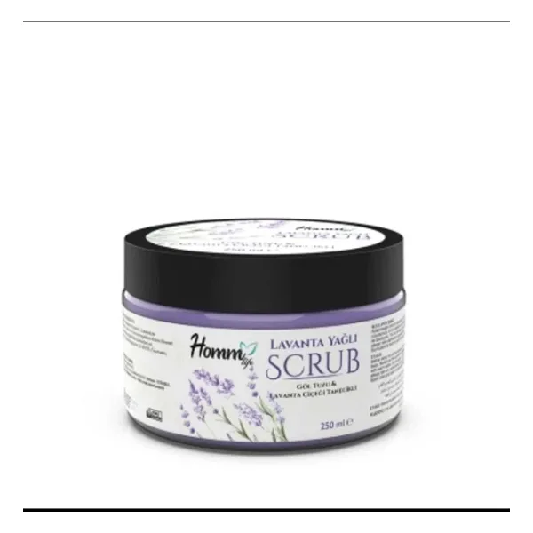 Homm Life Lavanta Yağlı Scrub Ölü Deri Temizleyici Ve Nemlendirici Peeling