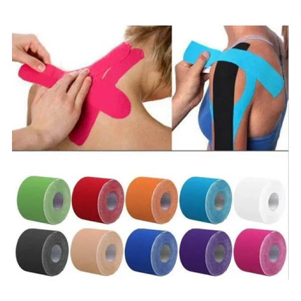 iron medical Kınesıo Tape Ağrı Bandı 5cm X 5 Mtr - Siyah