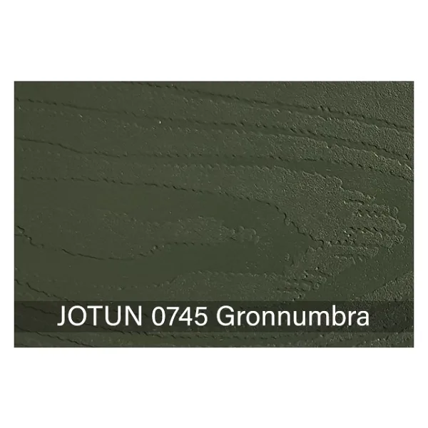 Jotun Gronnumbra 745 Demidekk Ultimate Fönster Ahşap Boyası 3 kg