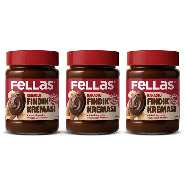 Kakaolu Fındık Kreması (315 G) X 3 Adet