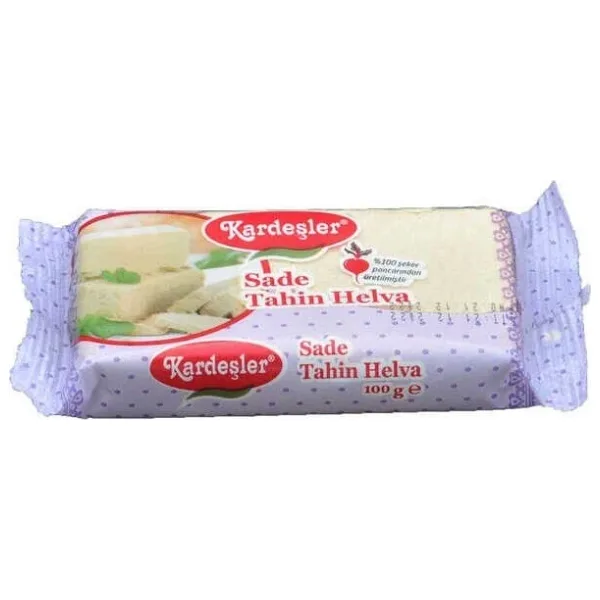 Kardeşler Sade 100 gr Tahin Helva
