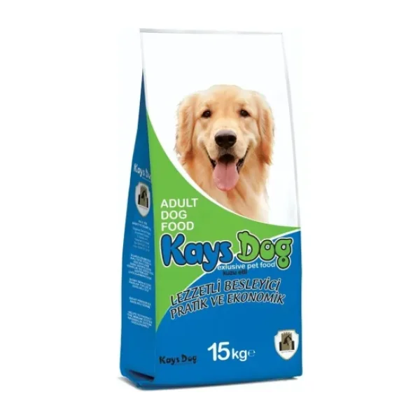 Kays Dog Kuzu Etli ve Pirinçli 15 kg Yetişkin Köpek Maması