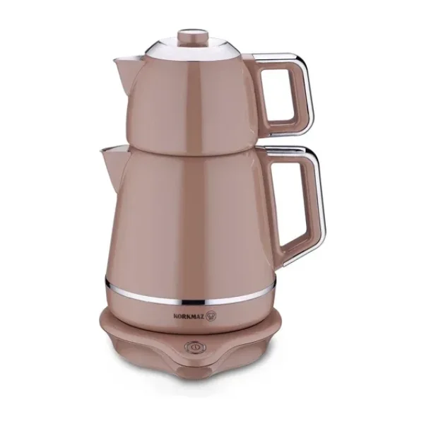 Korkmaz A332-06 Demiks Mocha Krom 2000 W Çelik Çay Makinesi