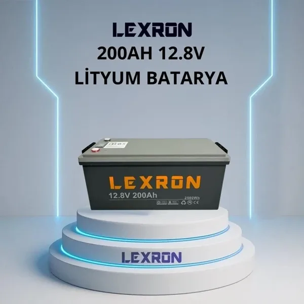 Lexron 200 Ah 12.8 V Lityum Akü