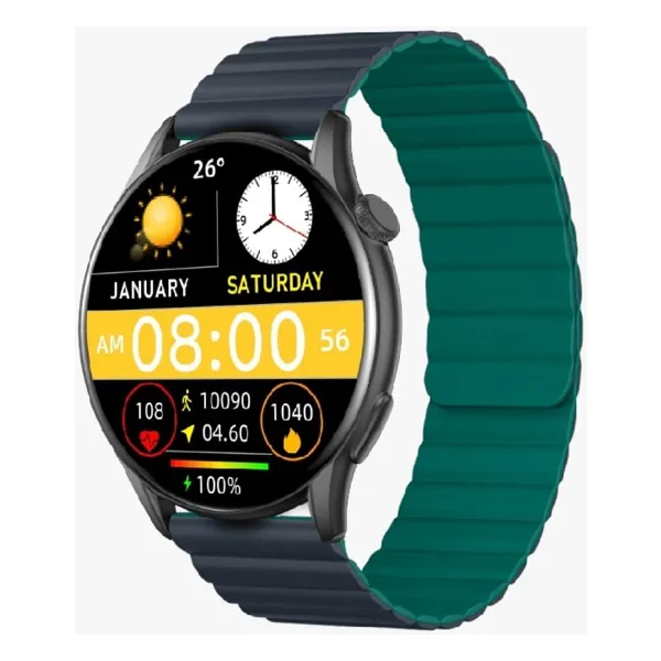 LinkTech LT Watch S104 Premium Siyah-Yeşil Akıllı Saat