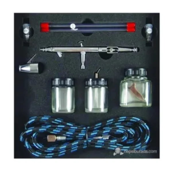 MagicBrush AB-131BK Alttan Depolu Airbrush Boya Tabancası
