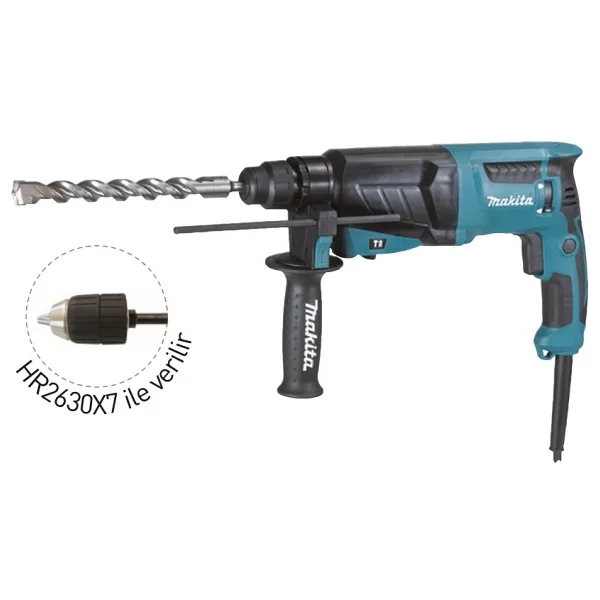 Makita HR2630X7 800 W Elektro Pnömatik Kırıcı-Delici