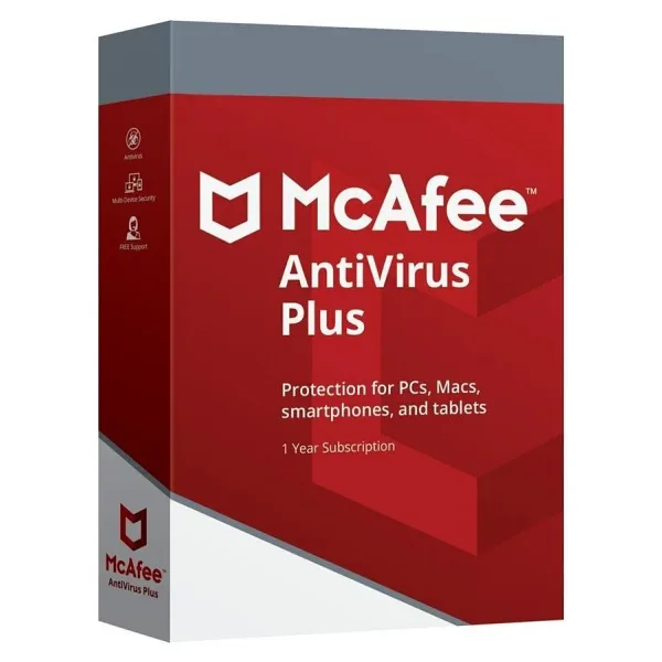 McAFEE Antivirus Plus 10 Pc 1 Yıl Aktivasyon Kodu / Key