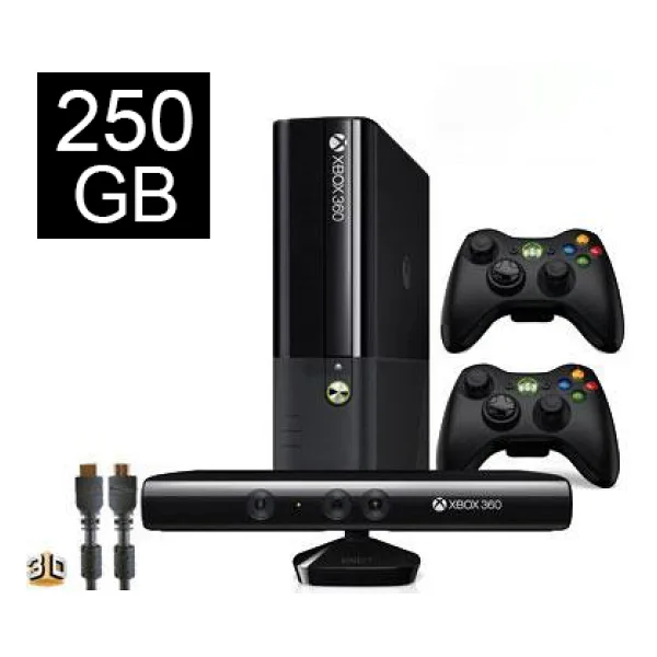 Microsoft Xbox 360 250 GB + 2.Kol + Jtag + Kinect Sensör + 40 Adet Oyun Yüklü