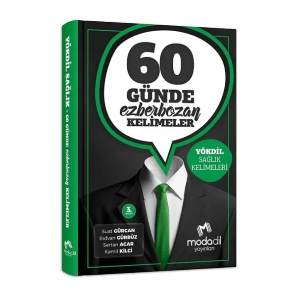 Modadil Yayınları YÖKDİL Sağlık 60 Günde Ezber Bozan Kelimeler