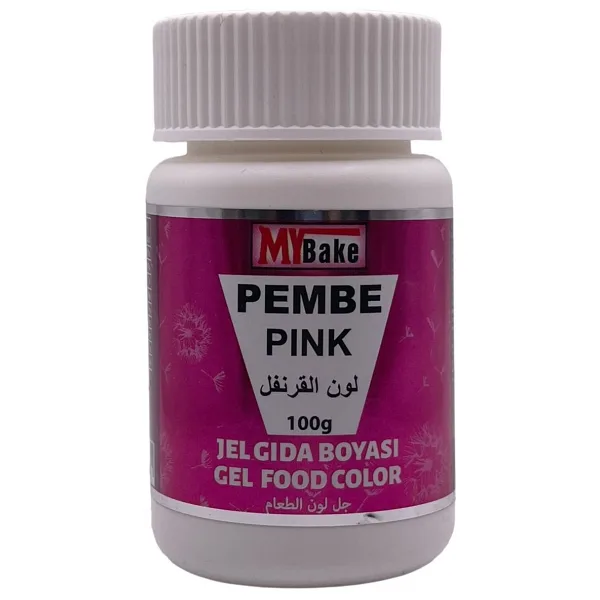 Mybake Pembe Jel Gıda Boyası 100 gr