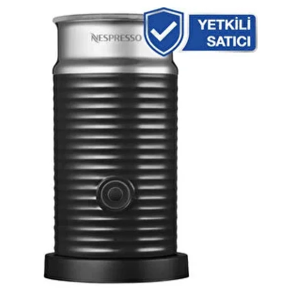 Nespresso Aeroccino 3 Siyah Süt Köpürtücü