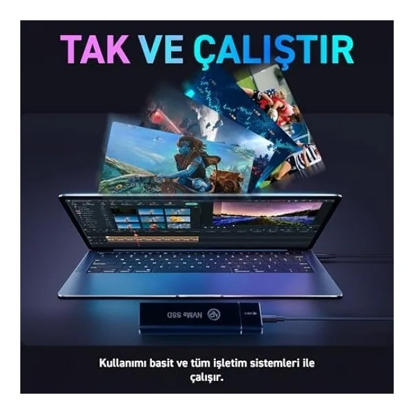 Npo DK02 Type-C M.2 SSD Harddisk Kutusu