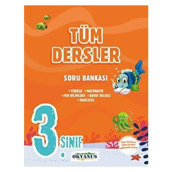 Okyanus Yayıncılık 3. Sınıf Tüm Dersler Soru Bankası