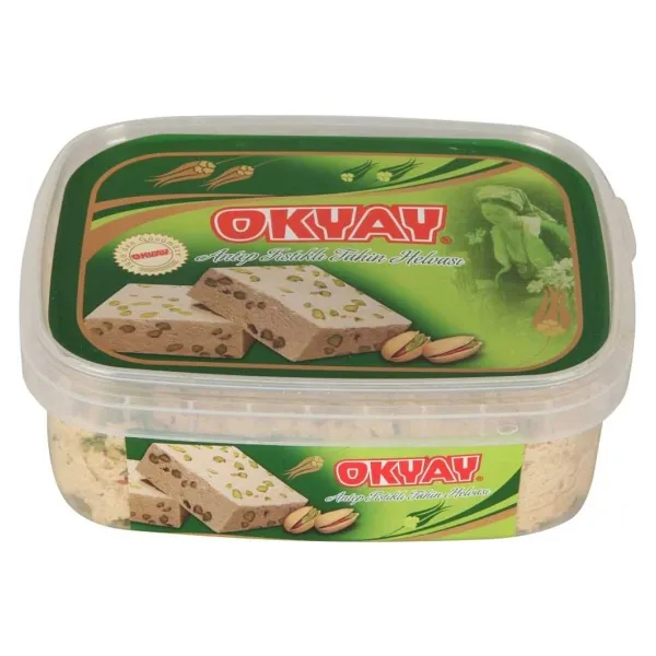 Okyay Antep Fıstıklı 360 gr Tahin Helvası