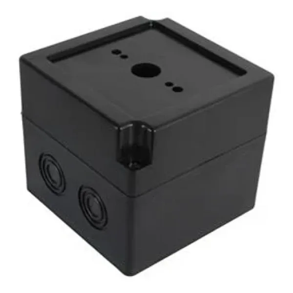 Opaş 65x75x60 Ip 54 Mini Boy Siyah Şalter Kutusu