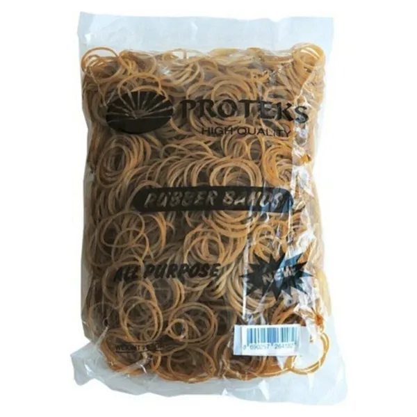 Proteks AMBALAJ LASTİĞİ %100 KAUÇUK LASTİK 500 GR 70 mm POŞET