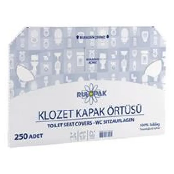 Rulopak R-2613 Klozet Kapağı Örtüsü 20x250 Yaprak