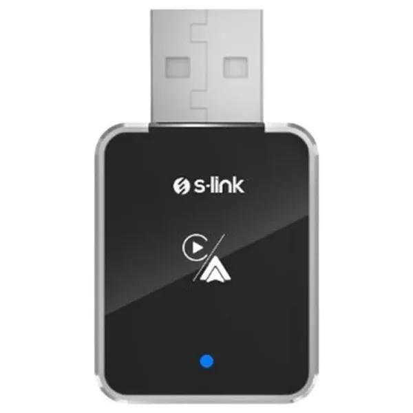 S-Link Sl-Car01 2İn1 Android Ve Apple Cihazlar Kablosuz Android Auto Ve Carplay Adaptörü (Kdo)