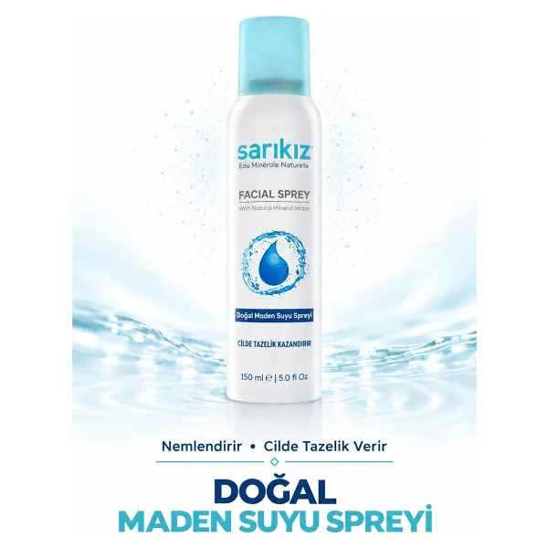 Sarıkız Doğal 150 ml Maden Suyu Spreyi