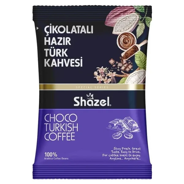 Shazel Çikolatalı Hazır Türk Kahvesi 100 gr