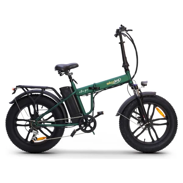 Skyjet Nitro Pro 250 W Yeşil Katlanabilir Elektrikli Bisiklet