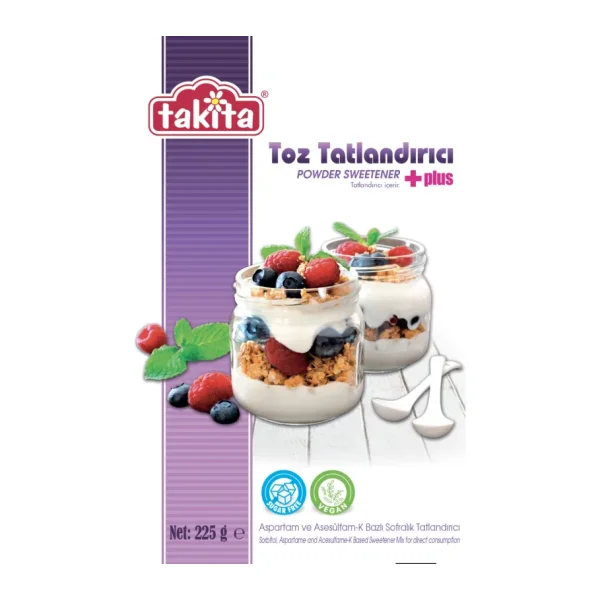 Takita Toz Tatlandırıcı +plus 225gr
