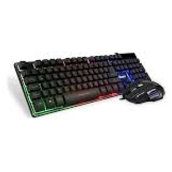 Tigoes KM9 LED Oyuncu Klavye Mouse Set