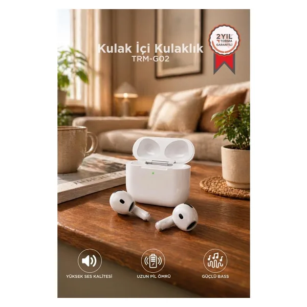 Torima TRM-GO2 ANC TWS Kulak İçi Bluetooth Kulaklık