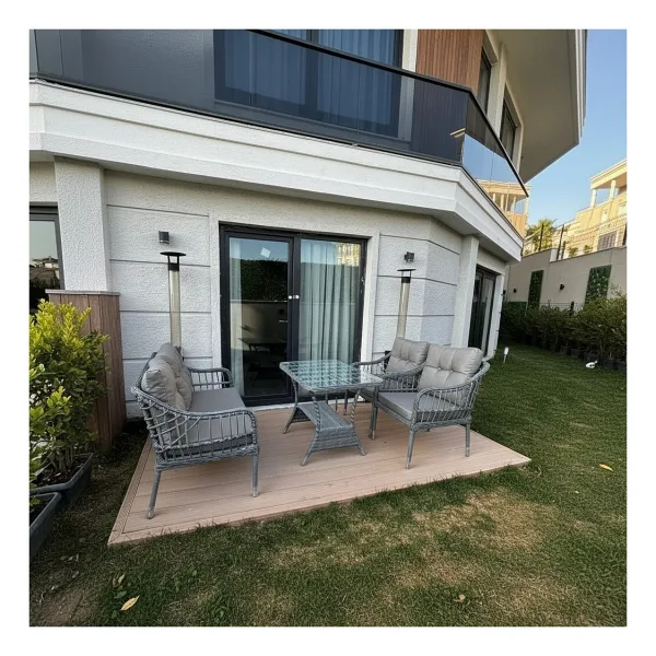 Tu Tienda Kaş 2+1+1+Sehpa Rattan Bahçe & Balkon Takımı