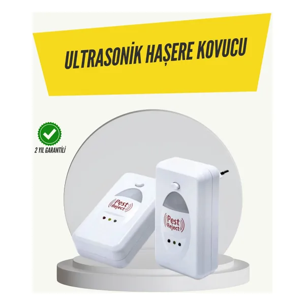 Ultrasonik Haşere Kovucu Cihaz 150 M2 Etki Alanı