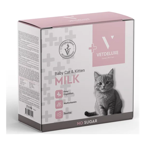 Vetdeluxe Kitty Milk 150 gr Taurinli Ve Vitaminli Kedi Süt Tozu