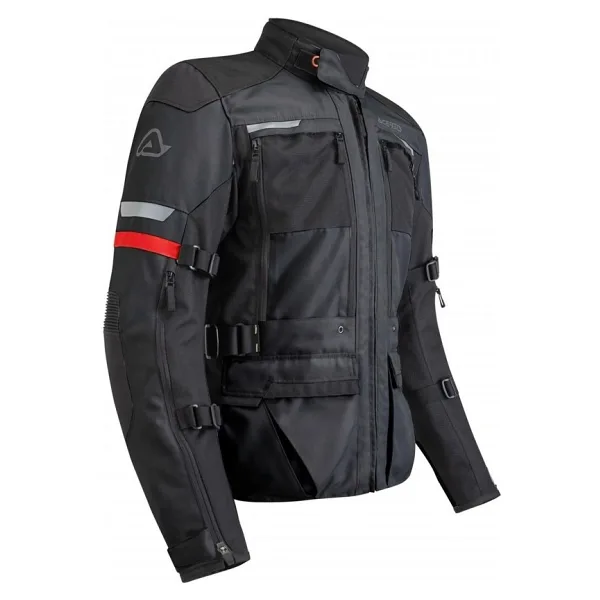 Acerbis Ce X-Tour Erkek Siyah 4 Mevsim Motosiklet Montu