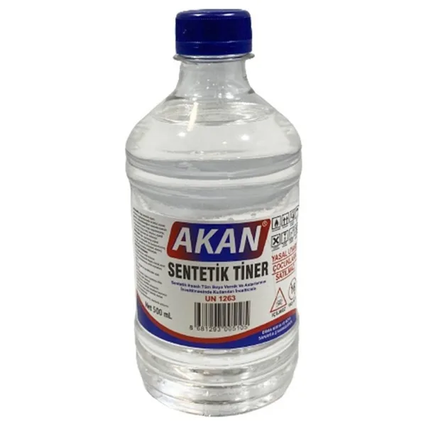 Akan Sentetik Tiner 500 ml 1 Adet