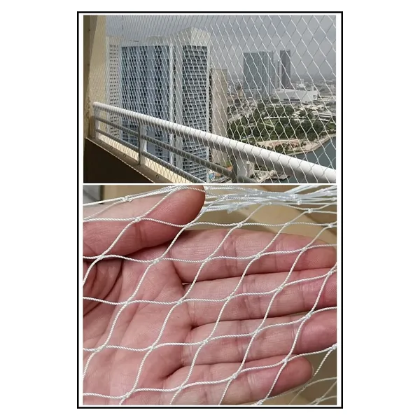 Asenya Balkon Filesi 2x8 Metre Kuş Filesi Kedi Filesi Kuş Ağı Kuş Önleme Filesi